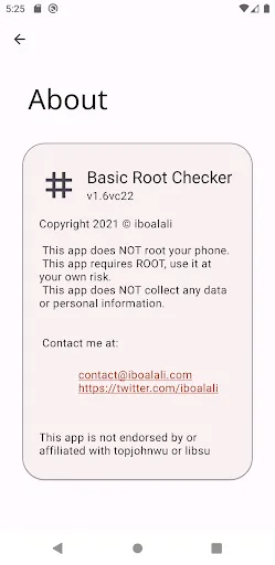 Basic Root Checker screenshot 4
