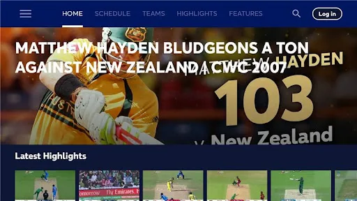 ICC.tv screenshot 5