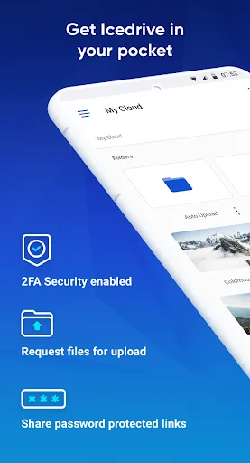 Icedrive: Secure Cloud Storage screenshot 1