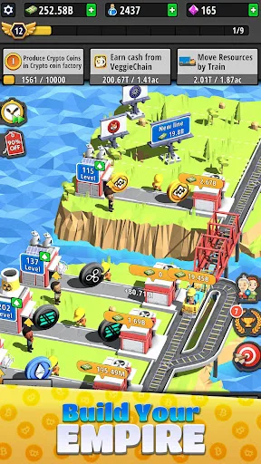 Idle Bitcoin Empire screenshot 1