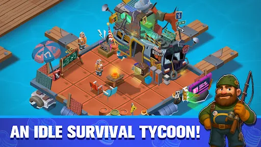 Idle Survival Tycoon screenshot 1