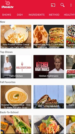 iFood.tv - Recipe videos from  screenshot 1