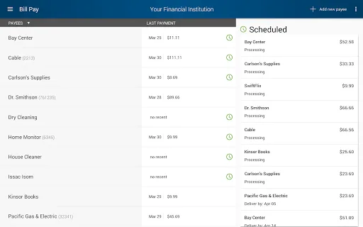 First Internet Bank Mobile screenshot 5
