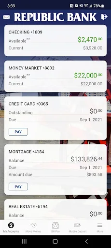 Republic Bank Mobile Banking screenshot 1