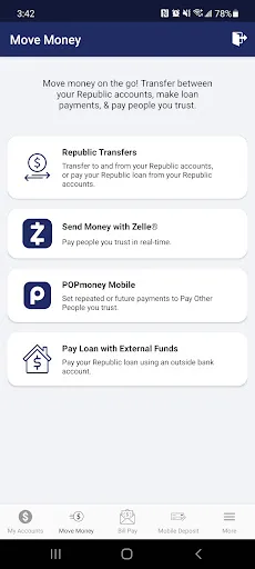 Republic Bank Mobile Banking screenshot 3
