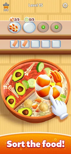 Hotpot Go: Food Sort screenshot 1