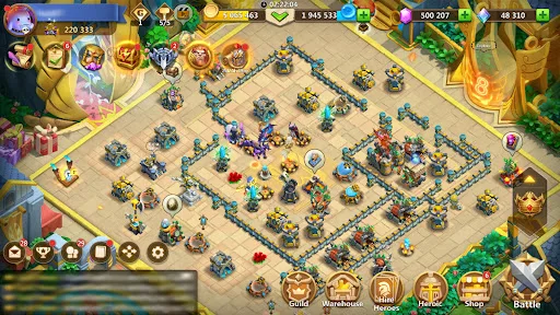 Castle Clash - World Ruler screenshot 1