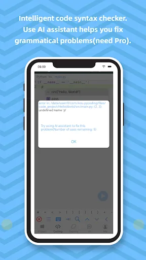 PyCoder - Python3 IDE with AI screenshot 3