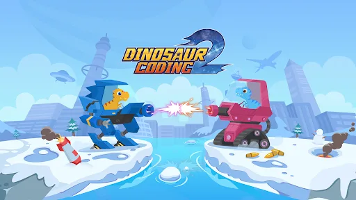 Dinosaur Coding 2: kids games screenshot 1