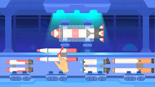Dinosaur Rocket Games for kids screenshot 2