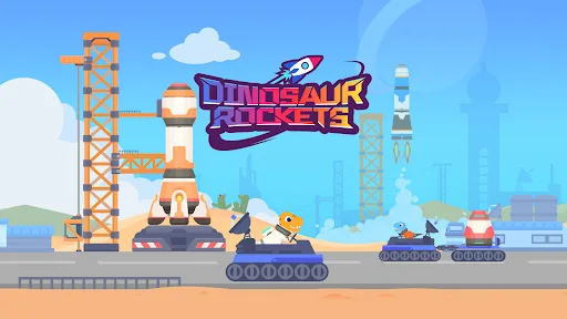 Dinosaur Rocket Games for kids screenshot 5