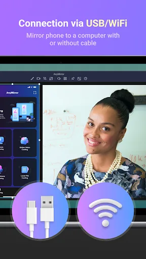 AnyMirror: Mirror Screen to PC screenshot 2