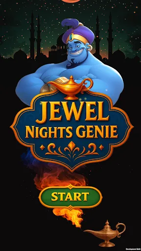 Jewel Nights Genie Puzzle Game screenshot 1