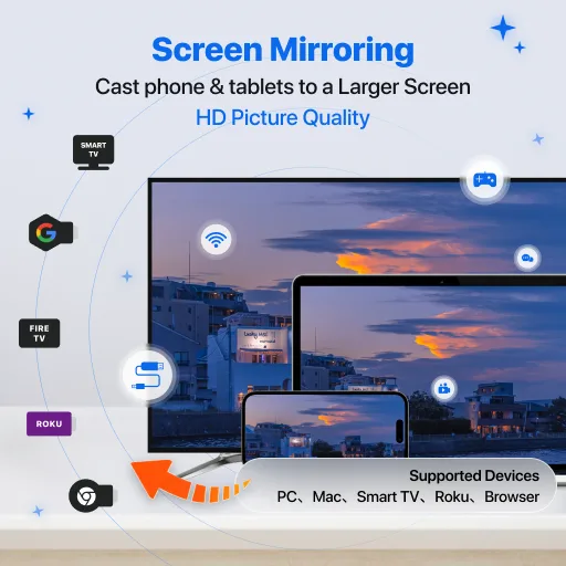 Miracast Mirror App - MirrorTo screenshot 1