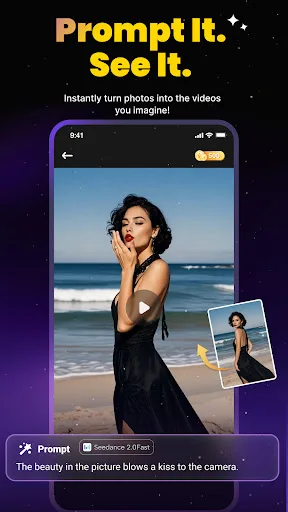 DreamVid - AI Video Generator screenshot 1