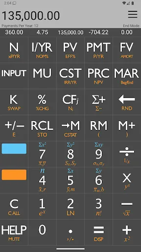 10bii Financial Calculator screenshot 1