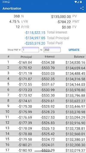 10bii Financial Calculator screenshot 3