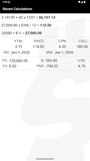 10bii Financial Calculator screenshot 5