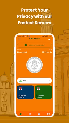 VPN India - Secure Indian IP screenshot 1