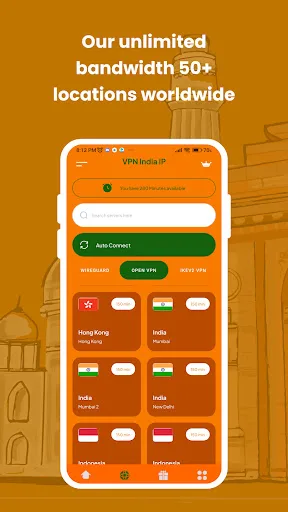 VPN India - Secure Indian IP screenshot 2
