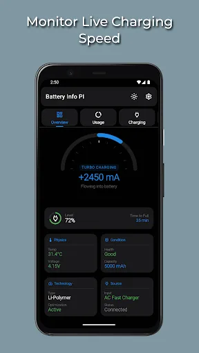 Battery Info PI: Charge Meter screenshot 1