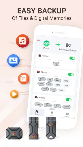 InfinitiKloud - Backup & Resto screenshot 1