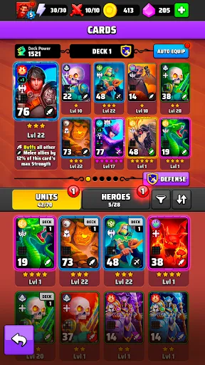 Black Deck - Card Battle CCG screenshot 3