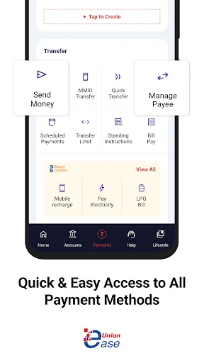 Union ease - Mobile Banking screenshot 4