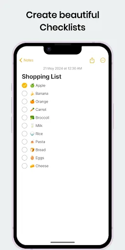 Notes: Simple iOS Notepad screenshot 2
