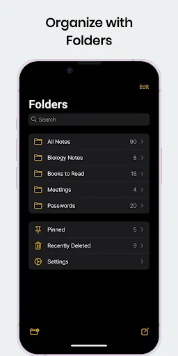 Notes: Simple iOS Notepad screenshot 3