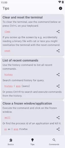 Linux Command Library screenshot 2