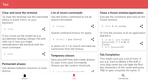 Linux Command Library screenshot 5