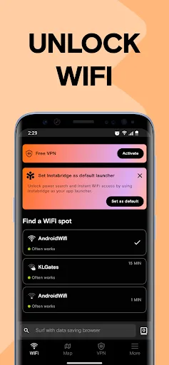 Instabridge: WiFi Hotspot Map screenshot 2