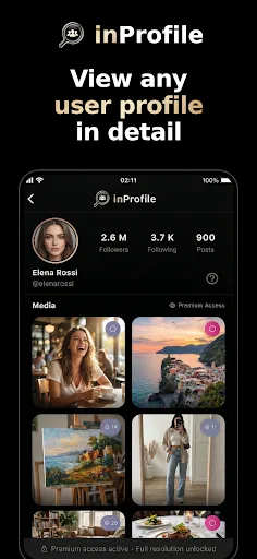 inProfile: IG Profile Viewer screenshot 4