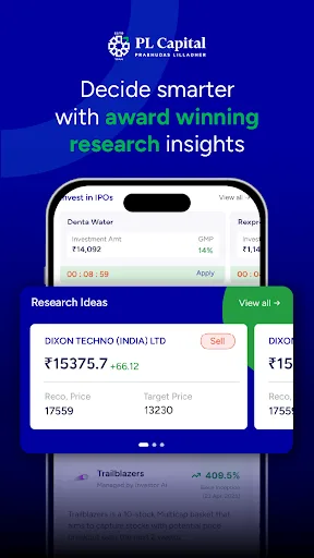 PL Capital: Stocks, Demat, IPO screenshot 2