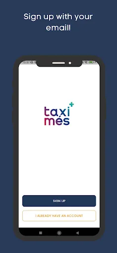 Taximes App screenshot 1