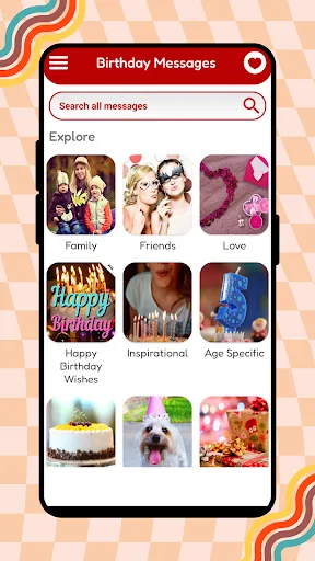 Birthday Cards & Messages Wish screenshot 5
