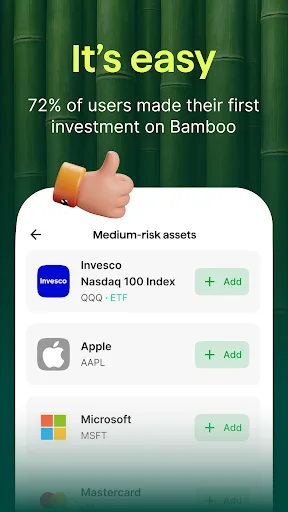 Bamboo: Invest. Trade. Earn. screenshot 5