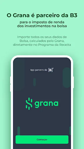 Grana - IR da bolsa automático screenshot 2