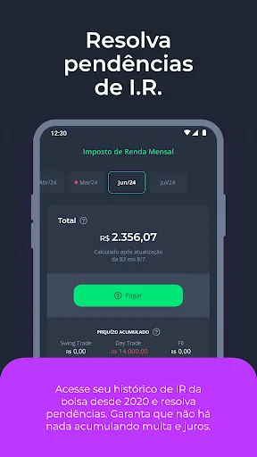 Grana - IR da bolsa automático screenshot 5
