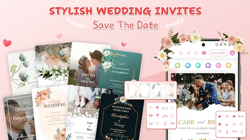 Invitation Card Maker & RSVP screenshot 4