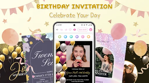 Invitation Card Maker & RSVP screenshot 5
