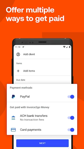 Invoice2go: Easy Invoice Maker screenshot 2