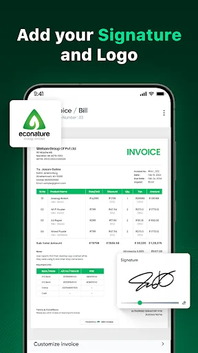 Invoice Maker - Easy Invoice screenshot 2