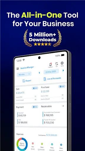 Simple Invoice Manager screenshot 1