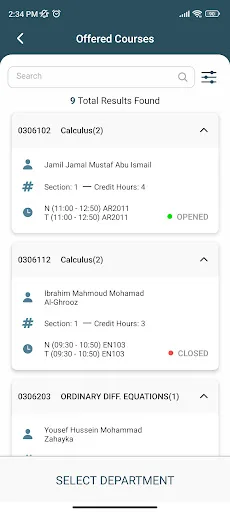Al-Quds University screenshot 3