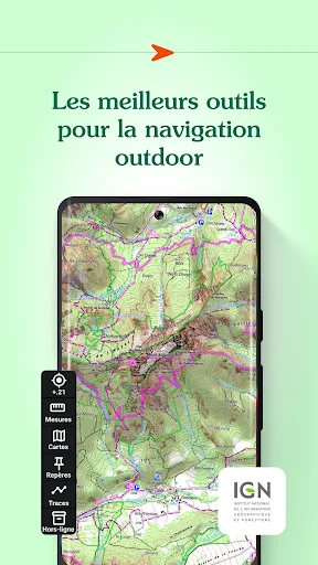 Iphigénie - offline maps screenshot 2