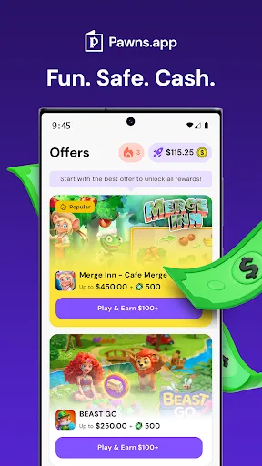 Pawns.app: Earn Money screenshot 1