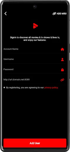 IPTV MAX SMARTERS PLAYER screenshot 4