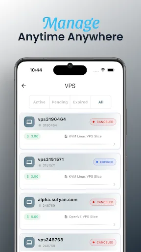 InterServer Mobile screenshot 3